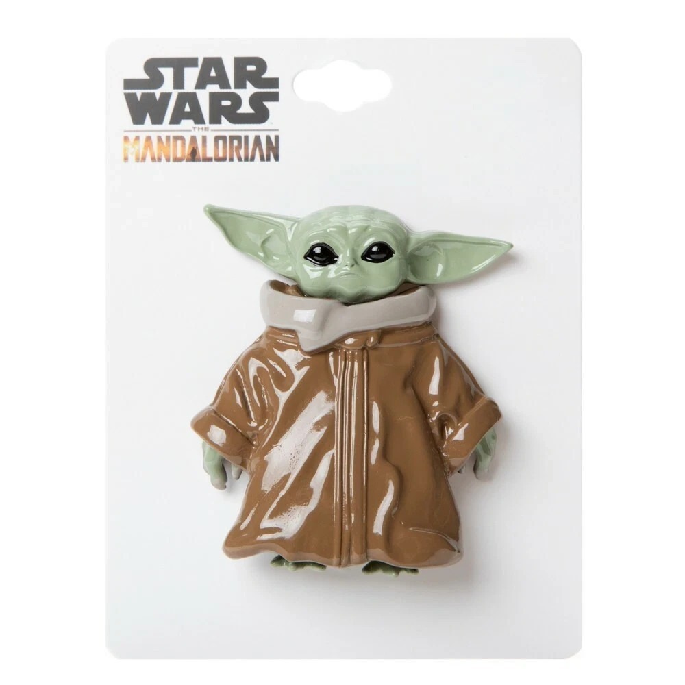 Star Wars The Mandalorian - Grogu Child Baby Yoda Large 3D Lapel Pin - Bioworld